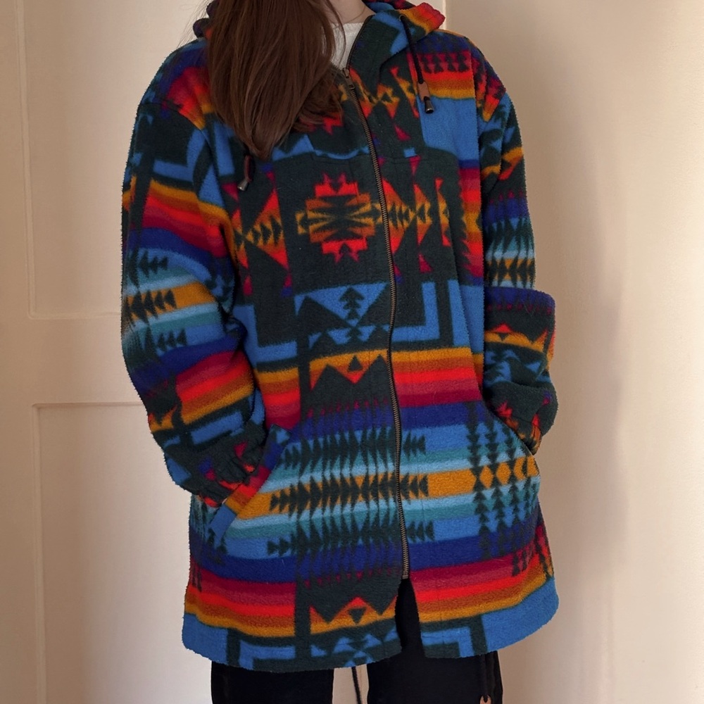 Runaway Bay Multicolor Fleece Jacket
